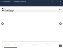 Tablet Screenshot of campmajestic.com